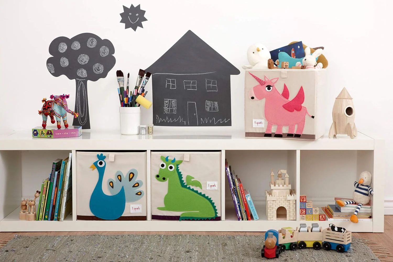 3 Sprouts Toy Storage Cube - Various Designs - Image 10