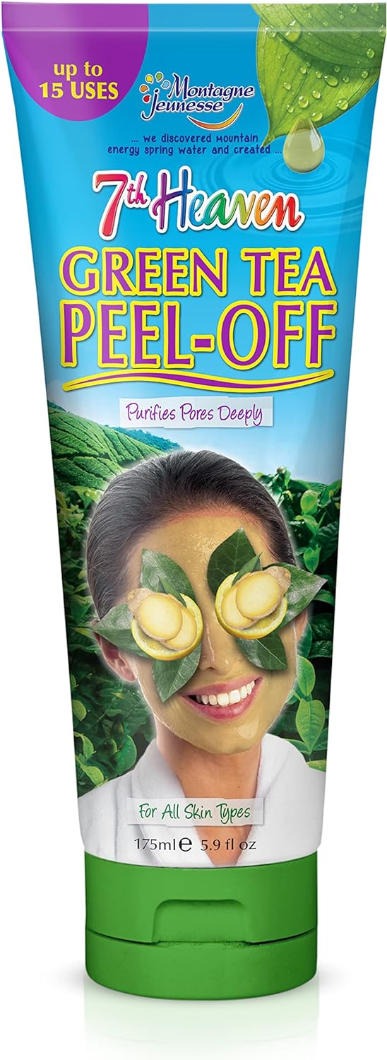 7th Heaven Green Tea Peel-Off 175ml Tube