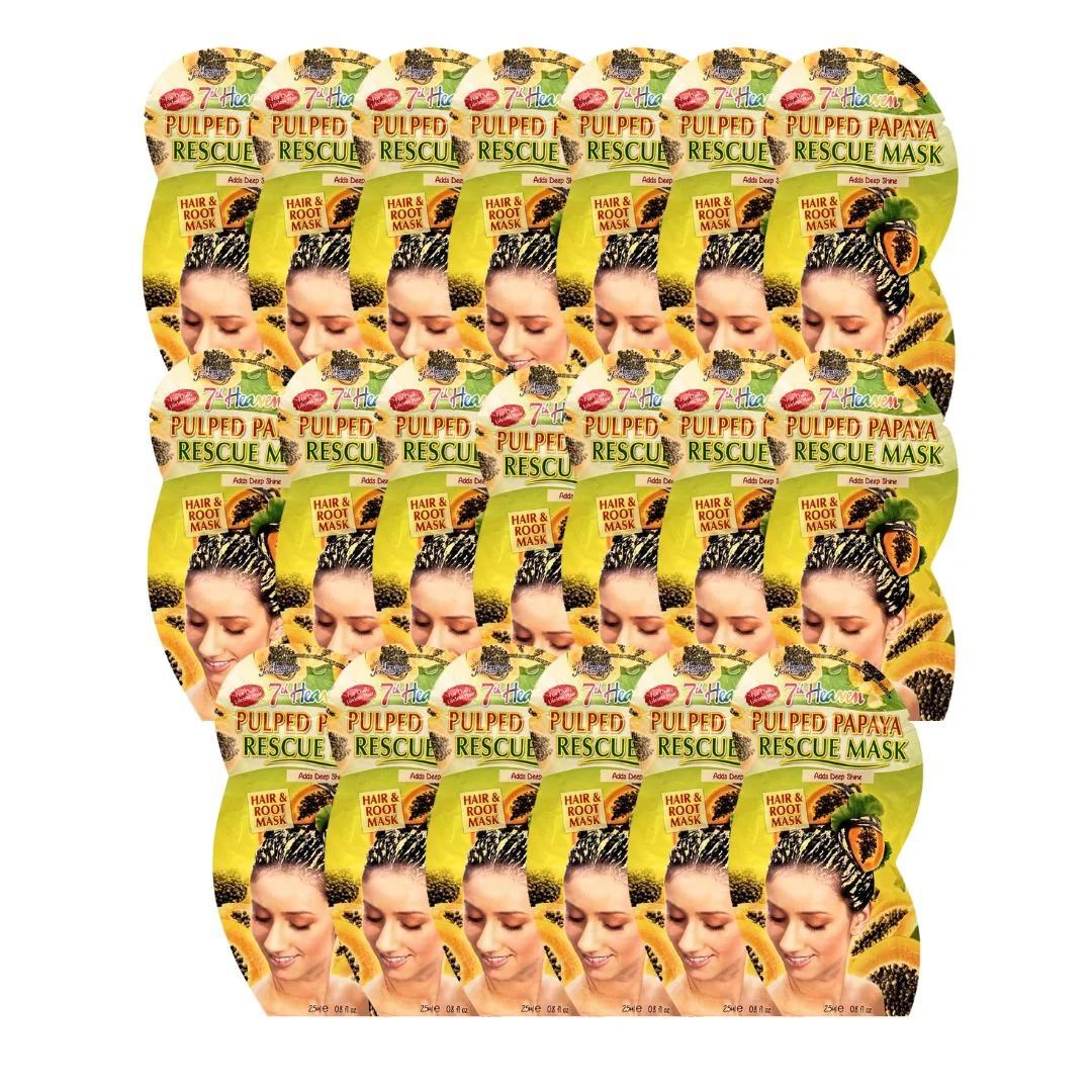 7th Heaven Rescue Hair and Root Mask - 20 pack