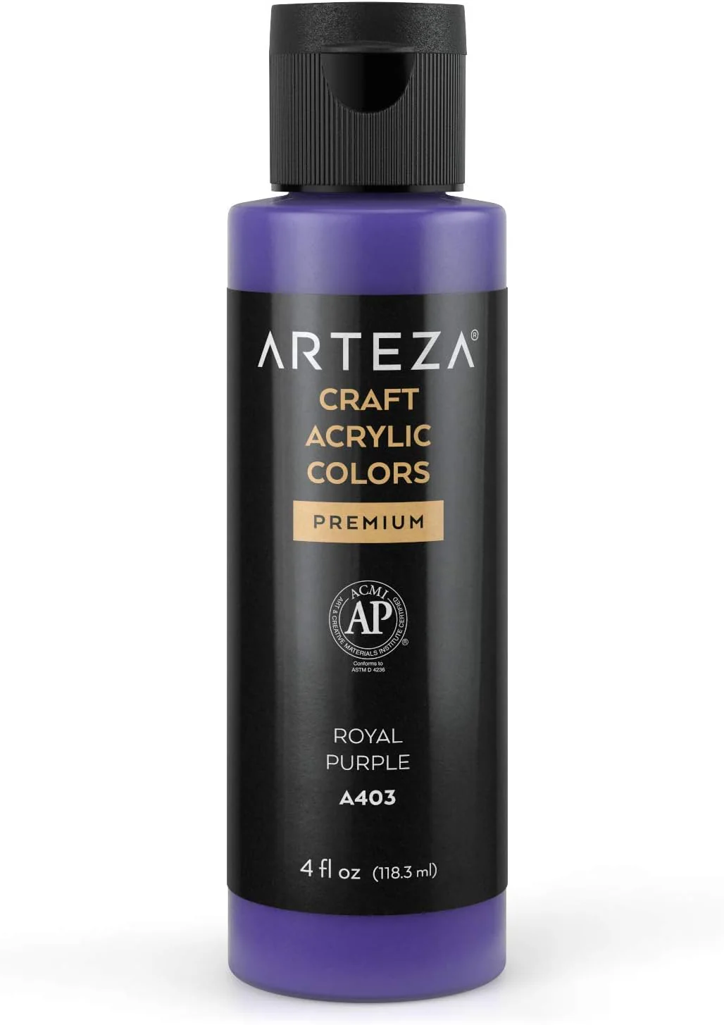 ARTEZA Craft Acrylic Paint - Royal Purple (118ml)