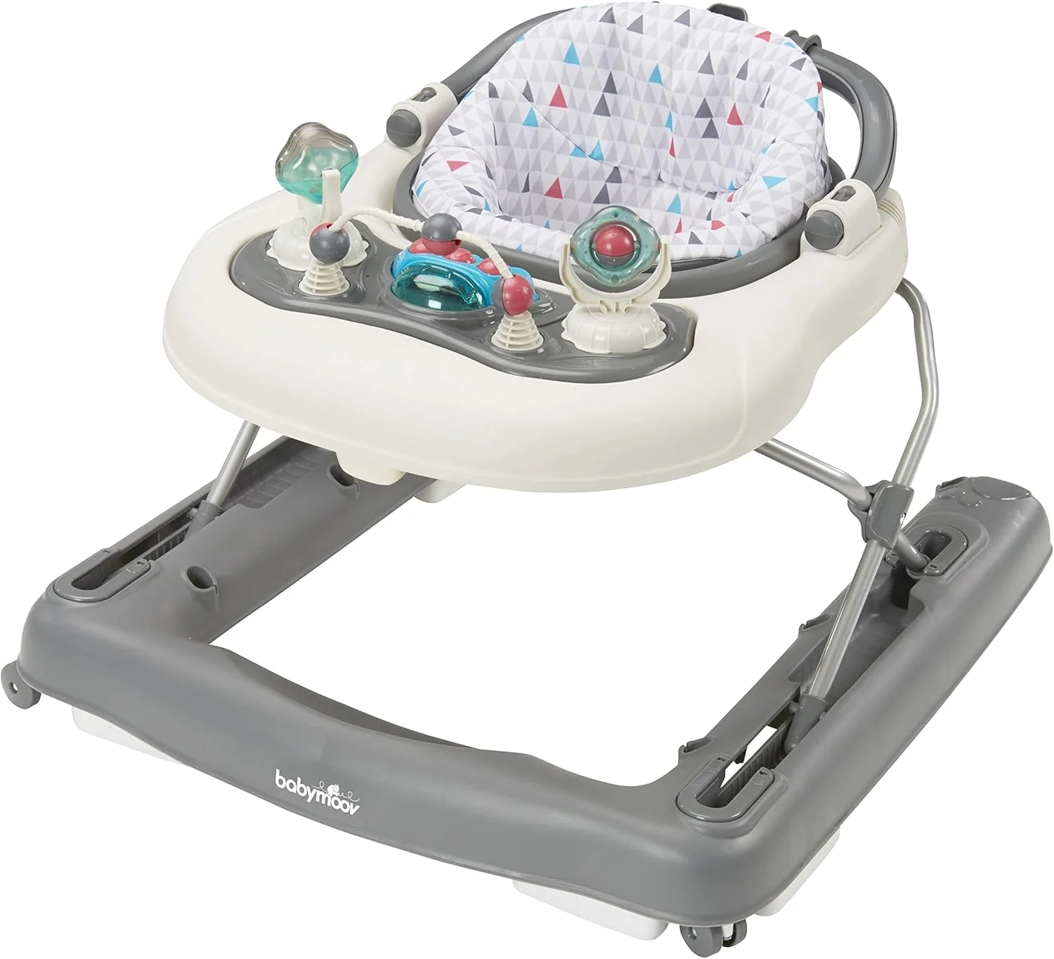 Babymoov Baby Walker 2-in-1 Evolutive, Compact & Musical - 9M+