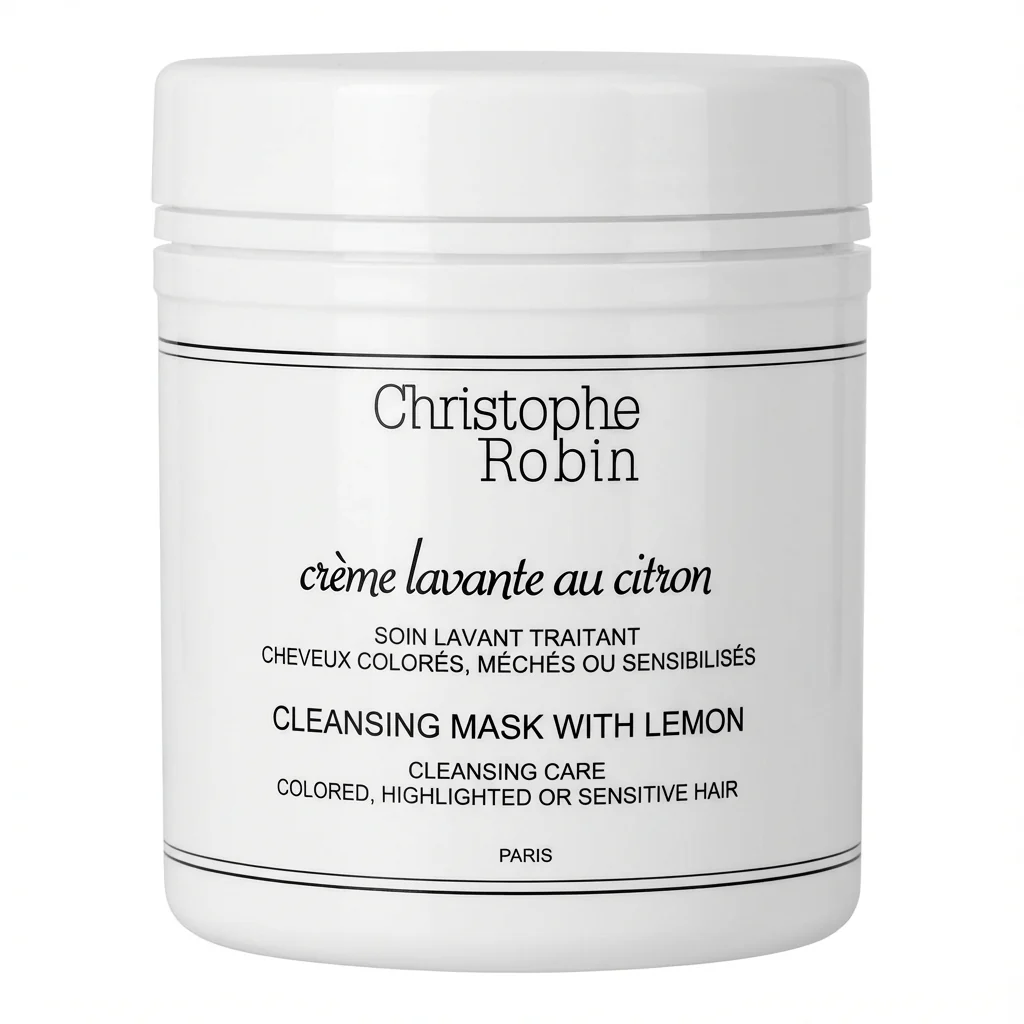 Christophe Robin Cleansing Hair Mask with Lemon - 1000ml