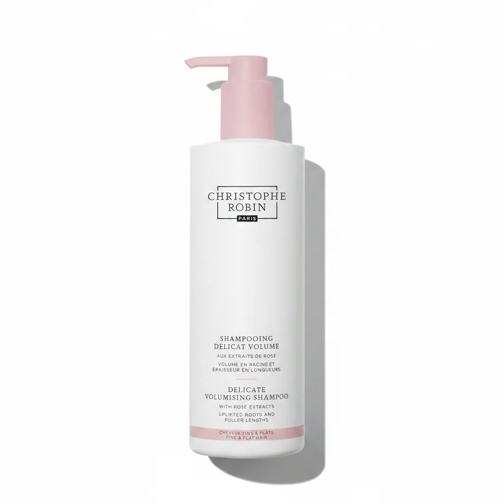 Christophe Robin Delicate Volumising Shampoo with Rose Extracts - 500ml
