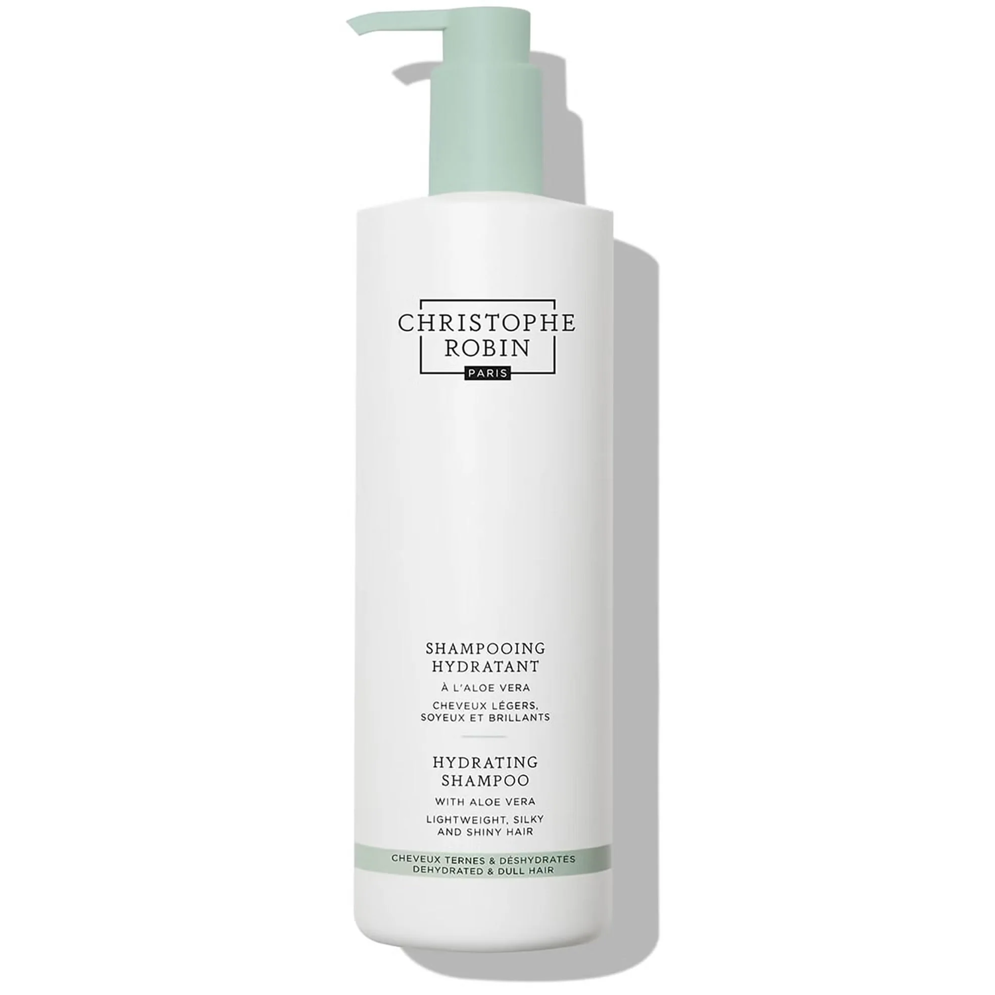 Christophe Robin Hydrating Shampoo with Aloe Vera - 500ml