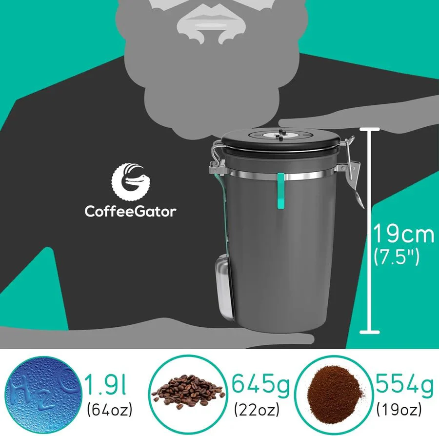 Coffee Canister & Grinder Duo - Image 4