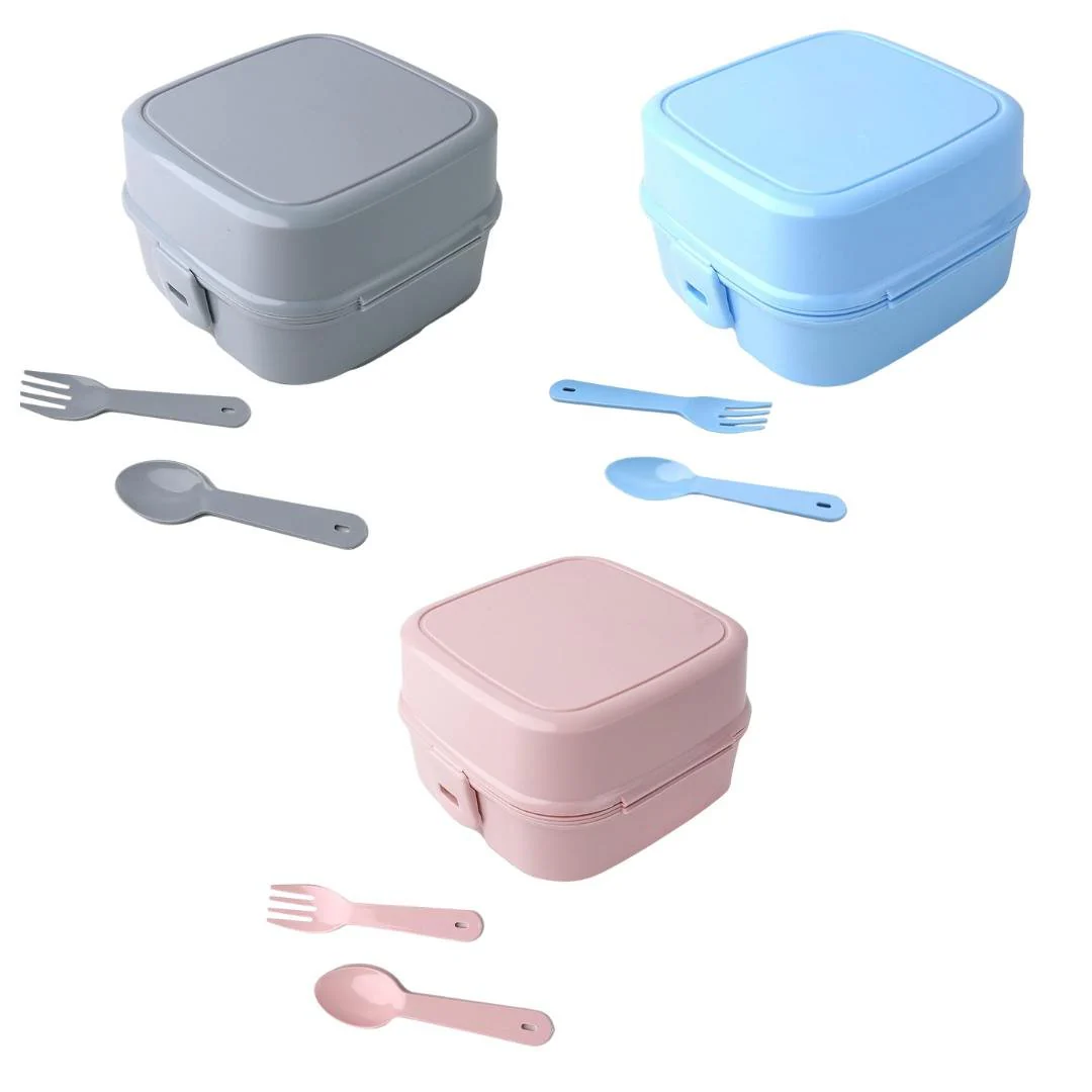 DIVCHI Portable Lunch Box for Kids & Adults (Trio Pack)