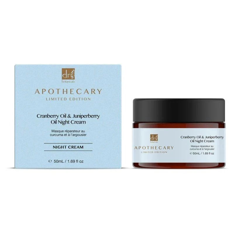 Dr Botanicals Cranberry & Juniperberry Oil Night Cream 50ml