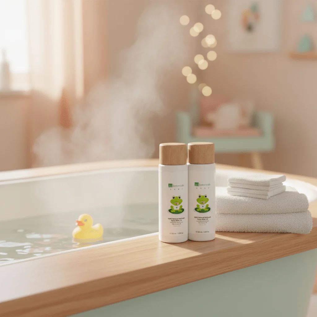 Dr Botanicals Natural Bath & Body Baby Oil 125ml x3 - Image 4
