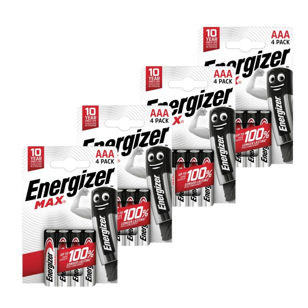 Energizer Max AAA Batteries 16 pack