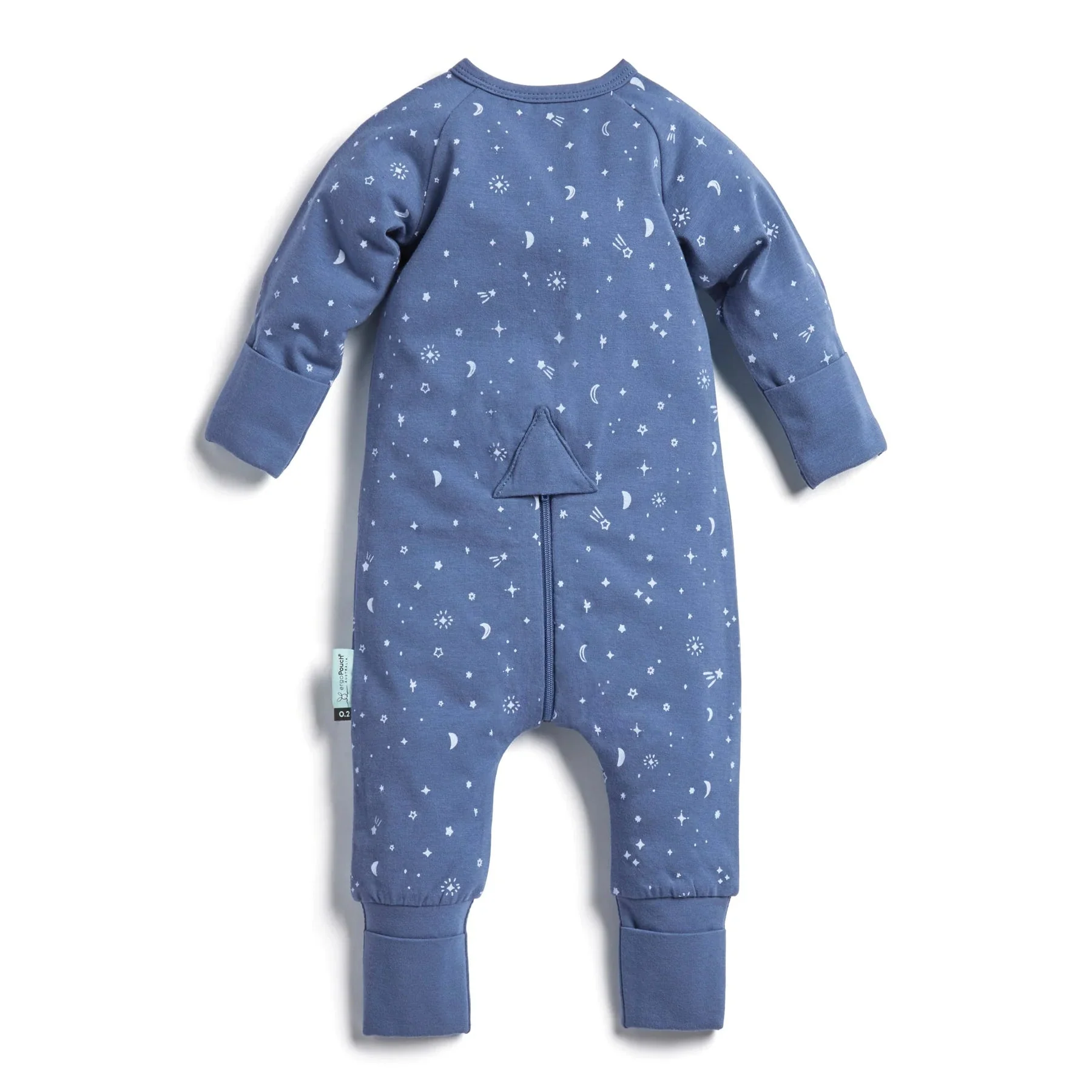 ErgoPouch Layers Long Sleeve Babygrow Night Sky - 0.2 TOG (2 YEARS) - Image 2