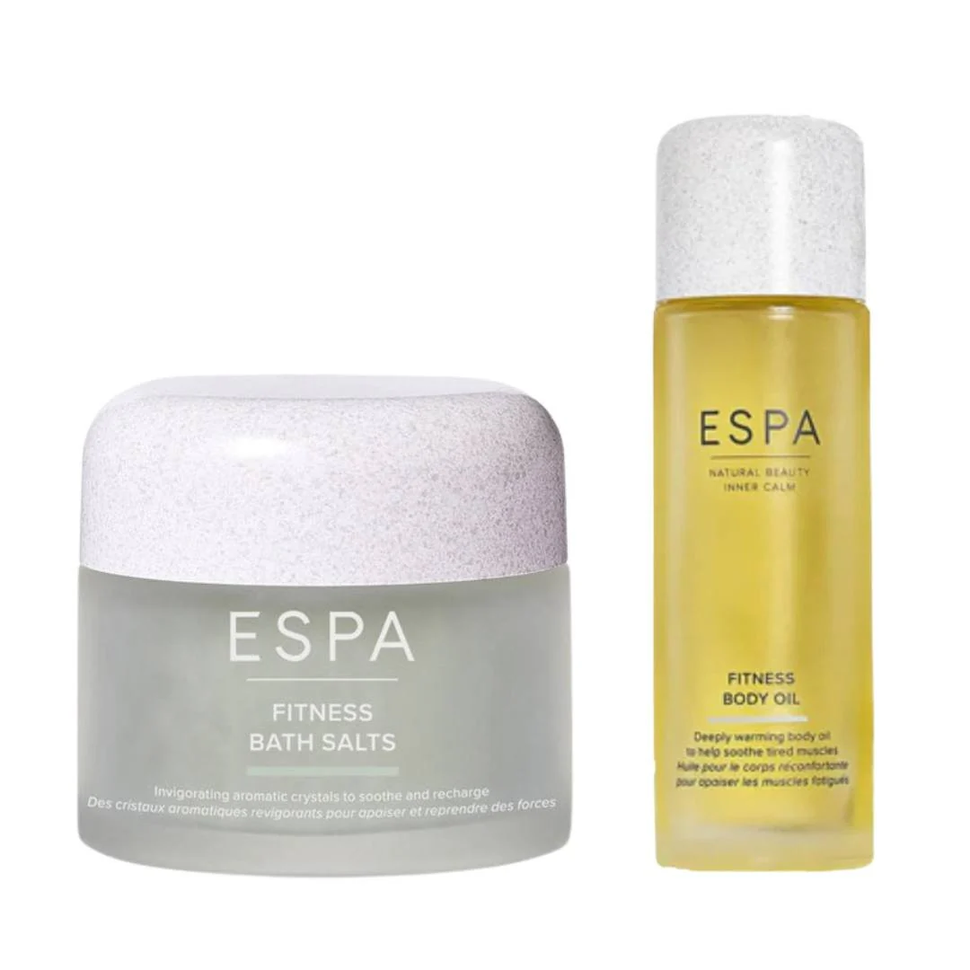 ESPA Fitness Bath Salts & Body Oil Duo