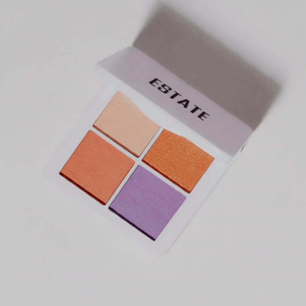 ESTATE COSMETICS Mini Pigment Eyeshadow Pallet - Peach Punch