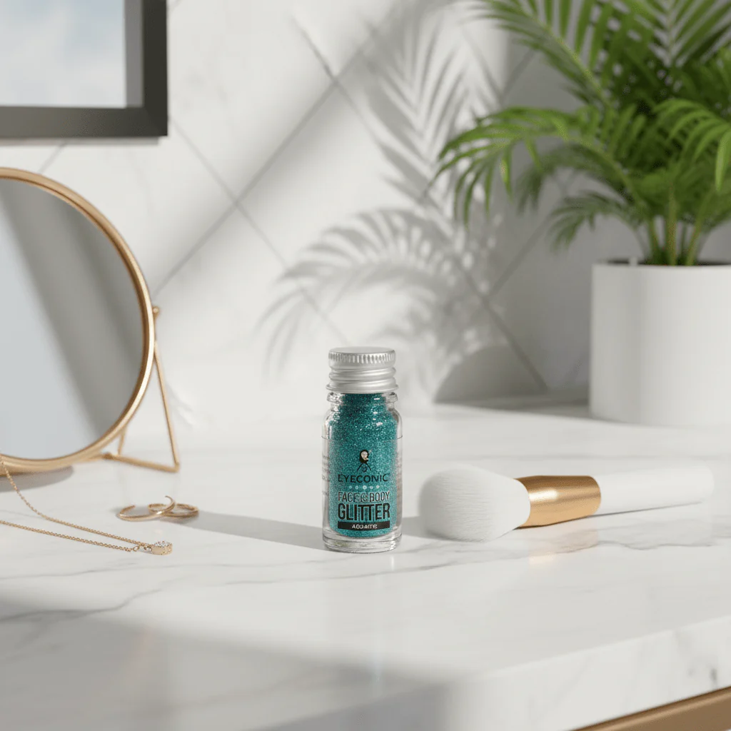 I AM Eyeconic Aquatic Face And Body Glitter 4g - Image 2