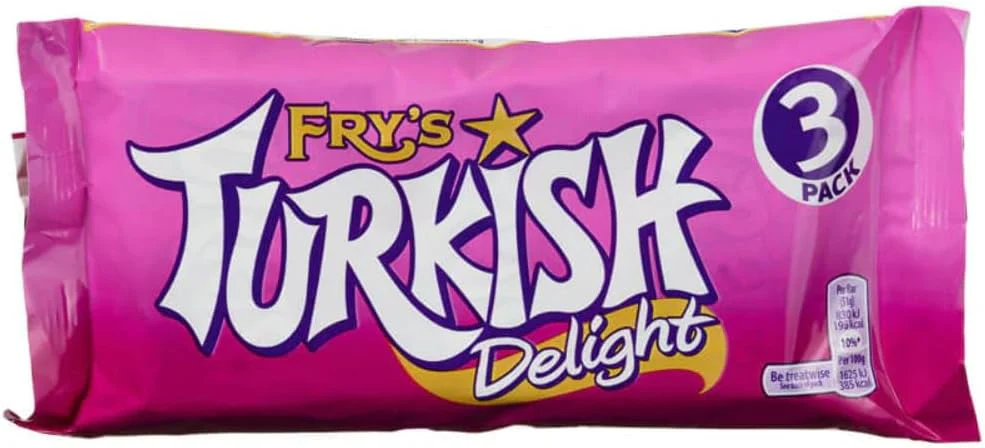 Fry's Turkish Delight | Classic Rose-Flavoured Chocolate Treats - 12x3x51g - Image 2