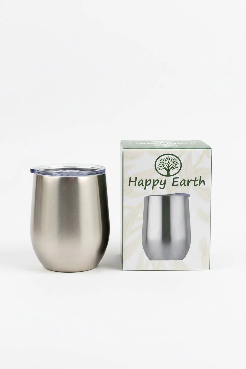 Happy Earth Stainless Steel Insulated Tumbler 350ml