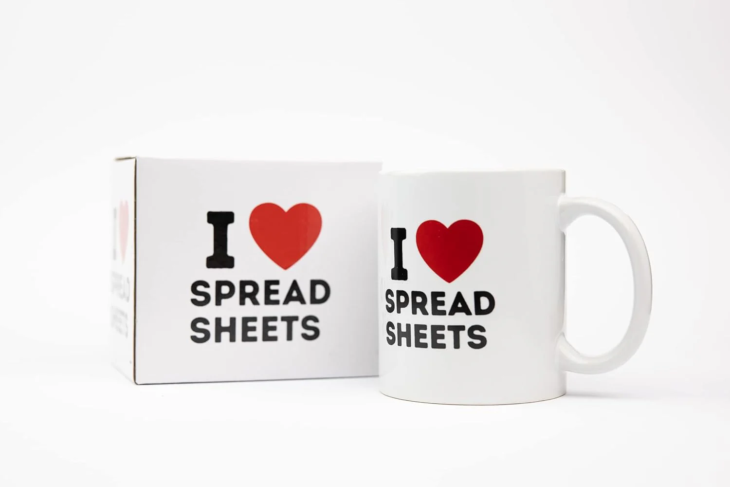 I Love Spreadsheets Mug - 325ml