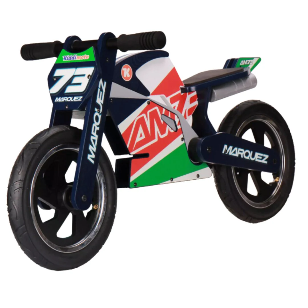 Kiddimoto Marc Marquez Wooden Balance Bike