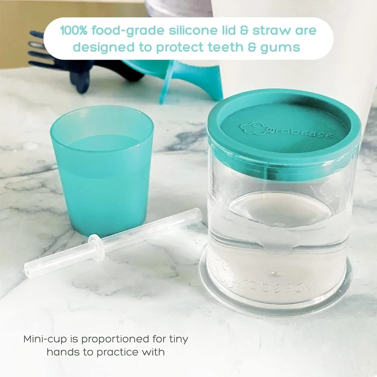 Baby Boy Mealtime Essentials Bundle – Suction Plate, Bib Set & Training Cup for Toddlers - Image 5