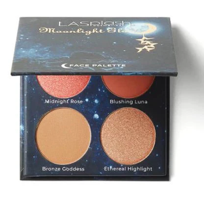 LASplash Cosmetics Moonlight Glow Face Palette - Image 3