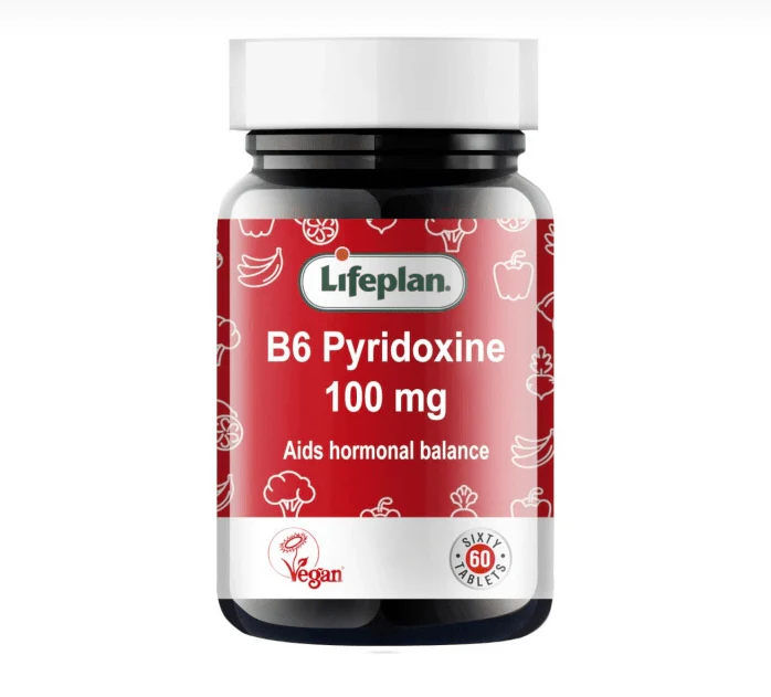 LifePlan High Strength Vitamin B6 Pyridoxine - 60 TABLETS