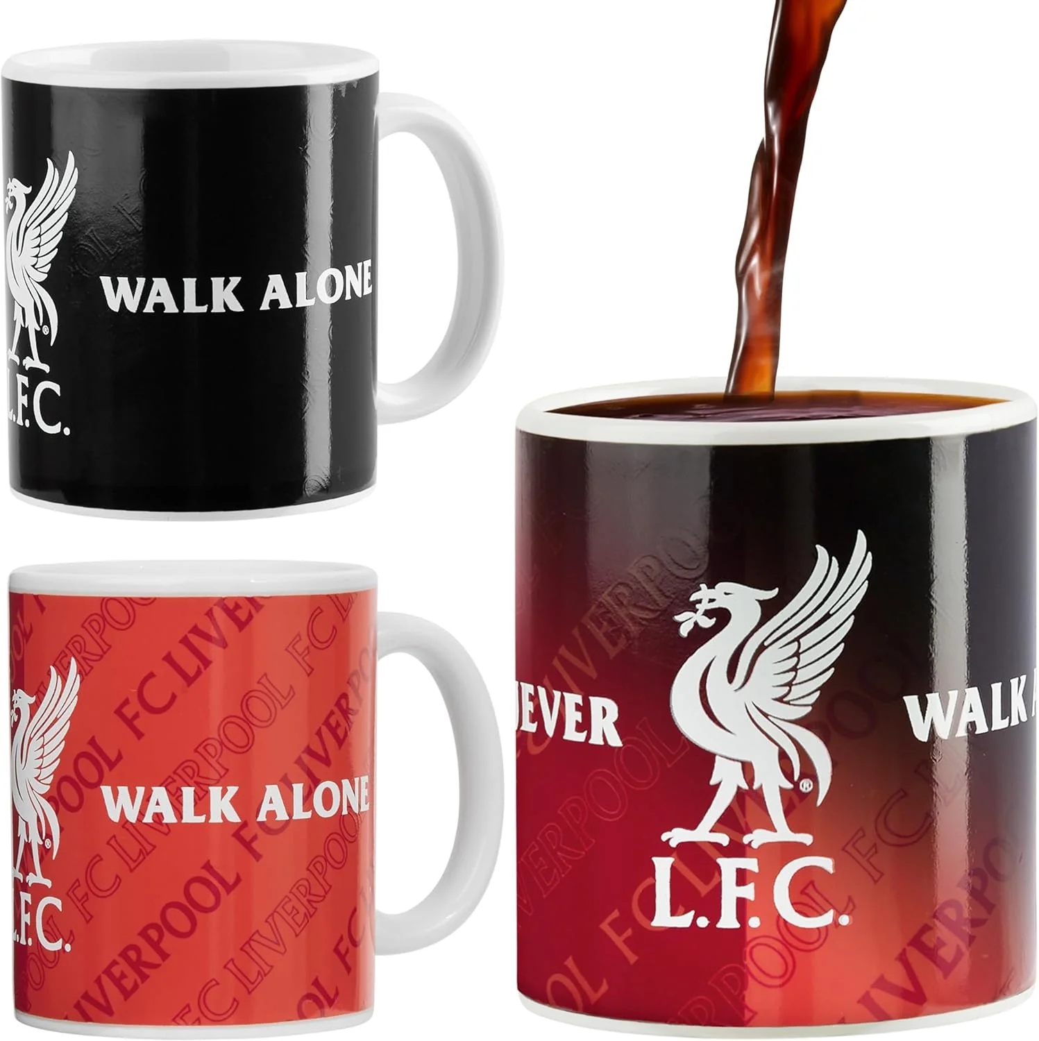 Liverpool F.C Ceramic Heat Colour Changing Mug - 320ml