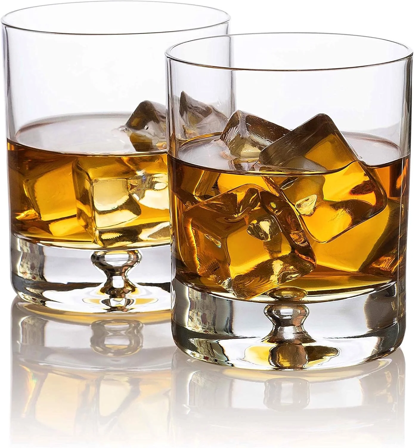 Lunar Oceans Crystalline Whisky Glasses - 250ml (Set of 2)