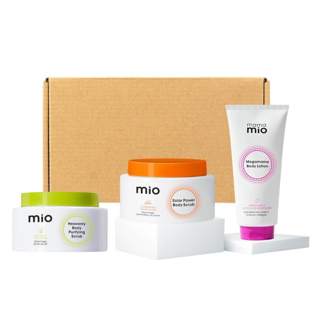 Mama Mio Scrub & Soothe Gift Set