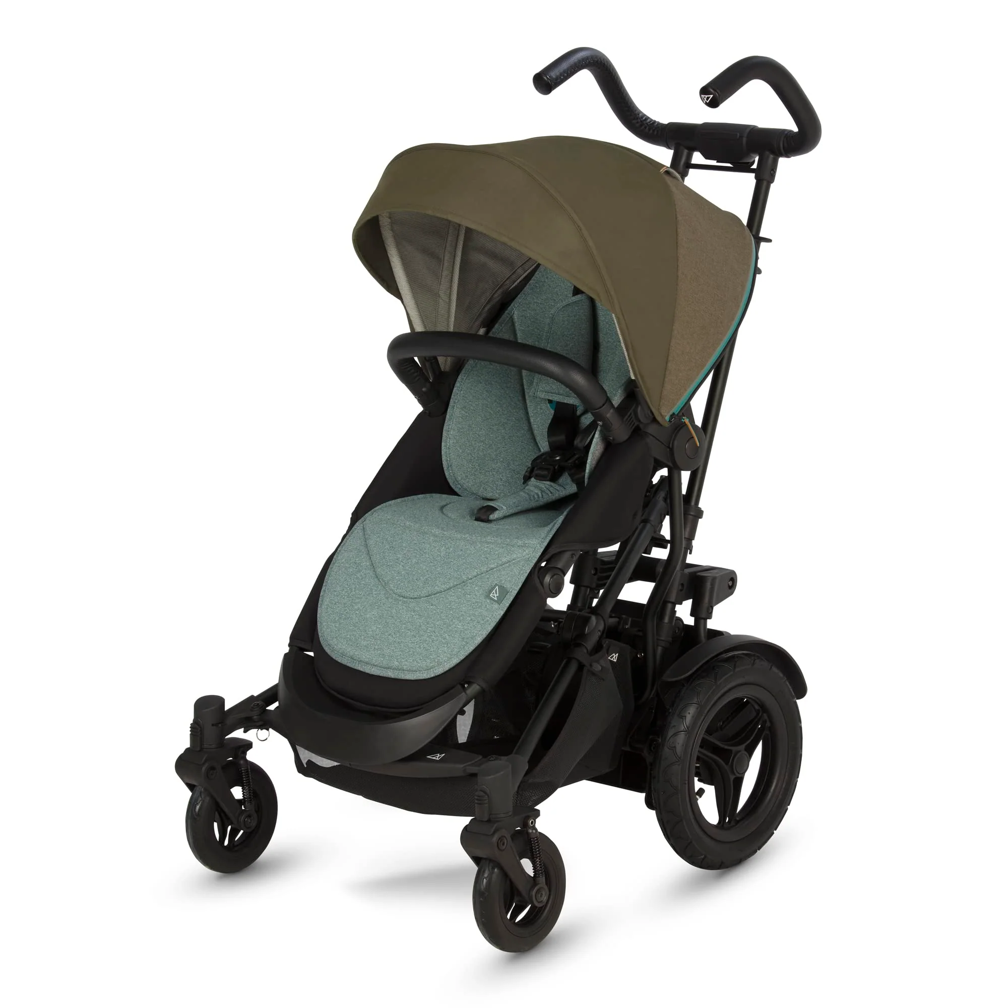 Micralite 2 in 1 Twofold Pushchair Pram - Evergreen