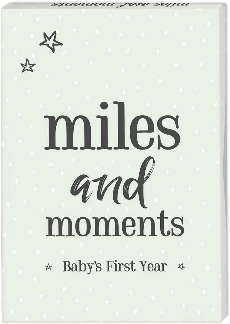Miles and Moments Cards by Milestone - Baby’s First Year Keepsake Moments