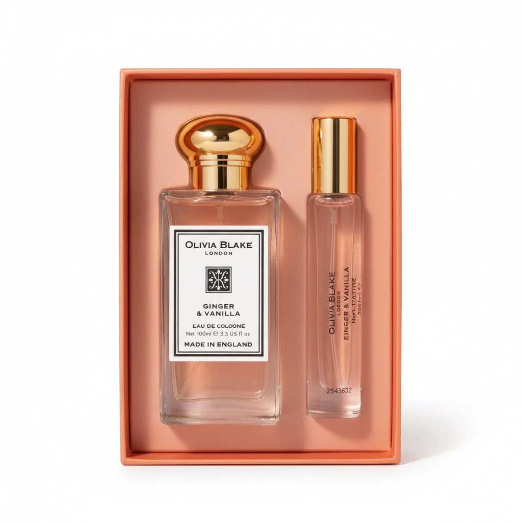 Olivia Blake Ginger & Vanilla Fine Fragrance Travel Duo Set