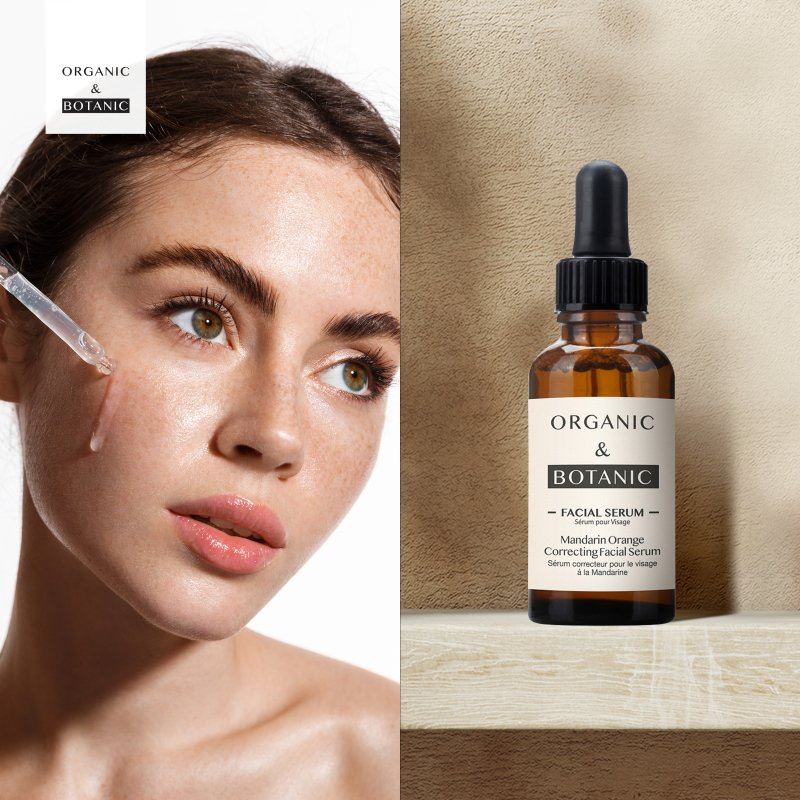 Organic & Botanic Mandarin Orange Correcting Facial Serum 30ml - Image 2