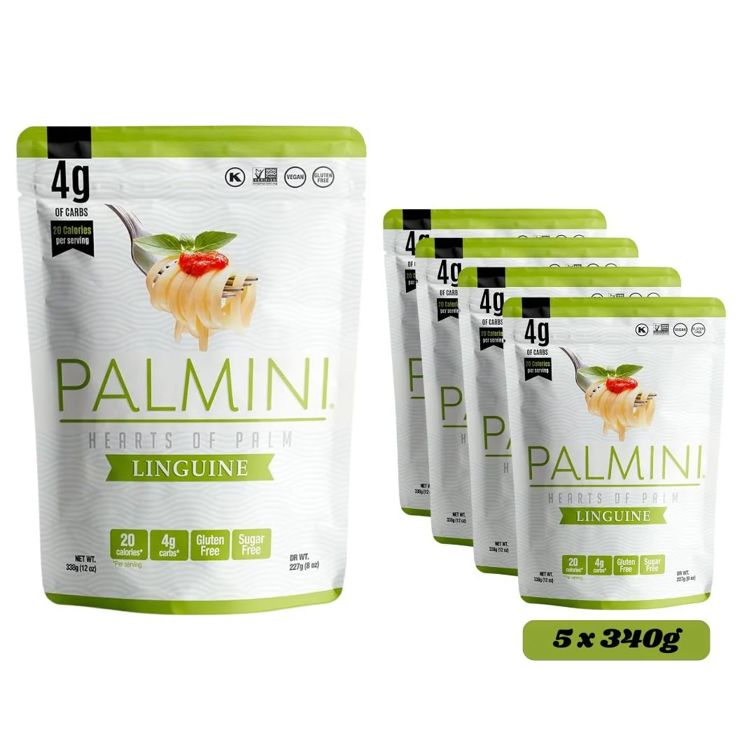 Palmini Low Carb Keto Linguine - 5 x 340g