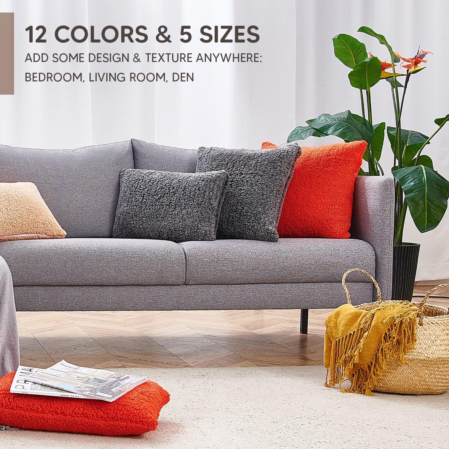 PAULEON Cushion Covers 2 Pack – 50x50 cm Classic Blue - Image 6