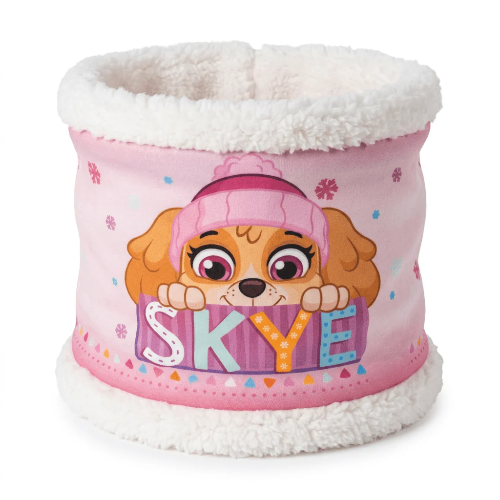 Paw Patrol Sherpa-Lined Fleece Neck Warmer for Kids