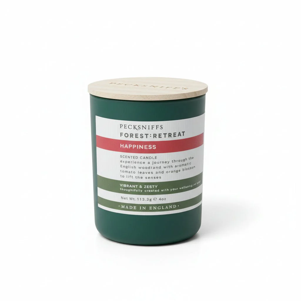 Pecksniffs Forest Retreat Scented Candle Happiness - 113g