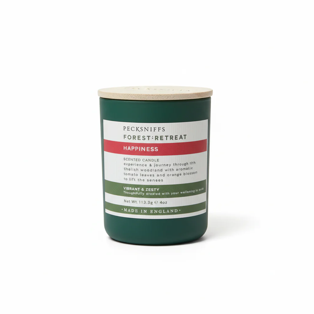 Pecksniffs Forest Retreat Happiness Scented Candle 113g