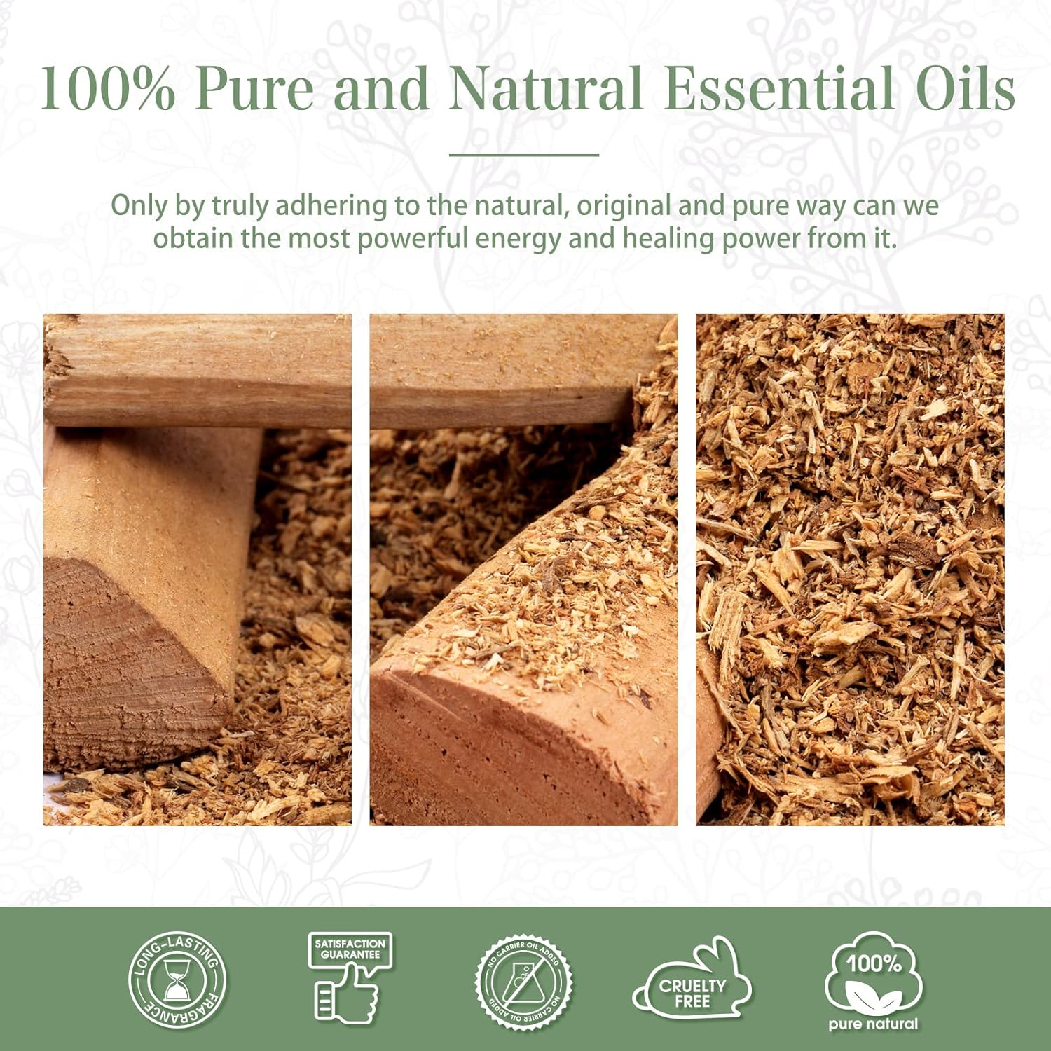 PHATOIL Sandalwood Pure Aromatherapy Essential Oil - 100ml - Image 6