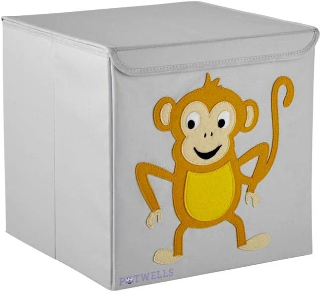 Potwells Designs Ltd Kids Storage Box - Monkey