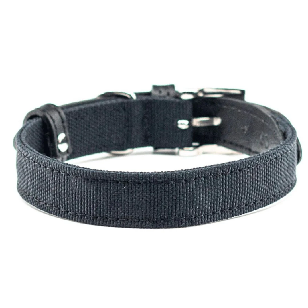 Project Blu Santorini Black Leather Collar