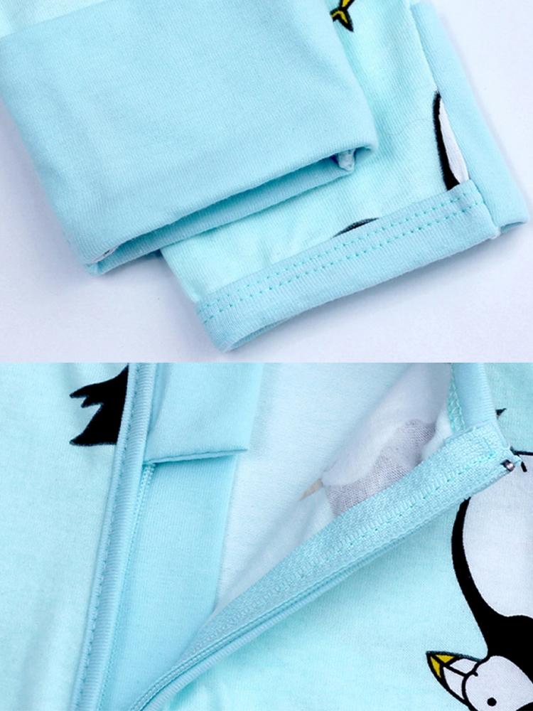 Puffins Baby Zip Sleepsuit with Hand & Feet Cuffs (Various Sizes) - Image 3