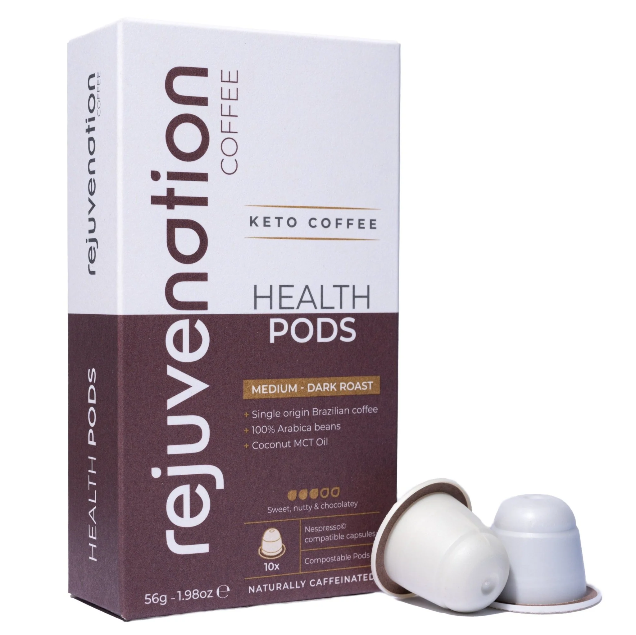 Rejuvenation Coconut Coffee Nespresso Pods - 100 pods