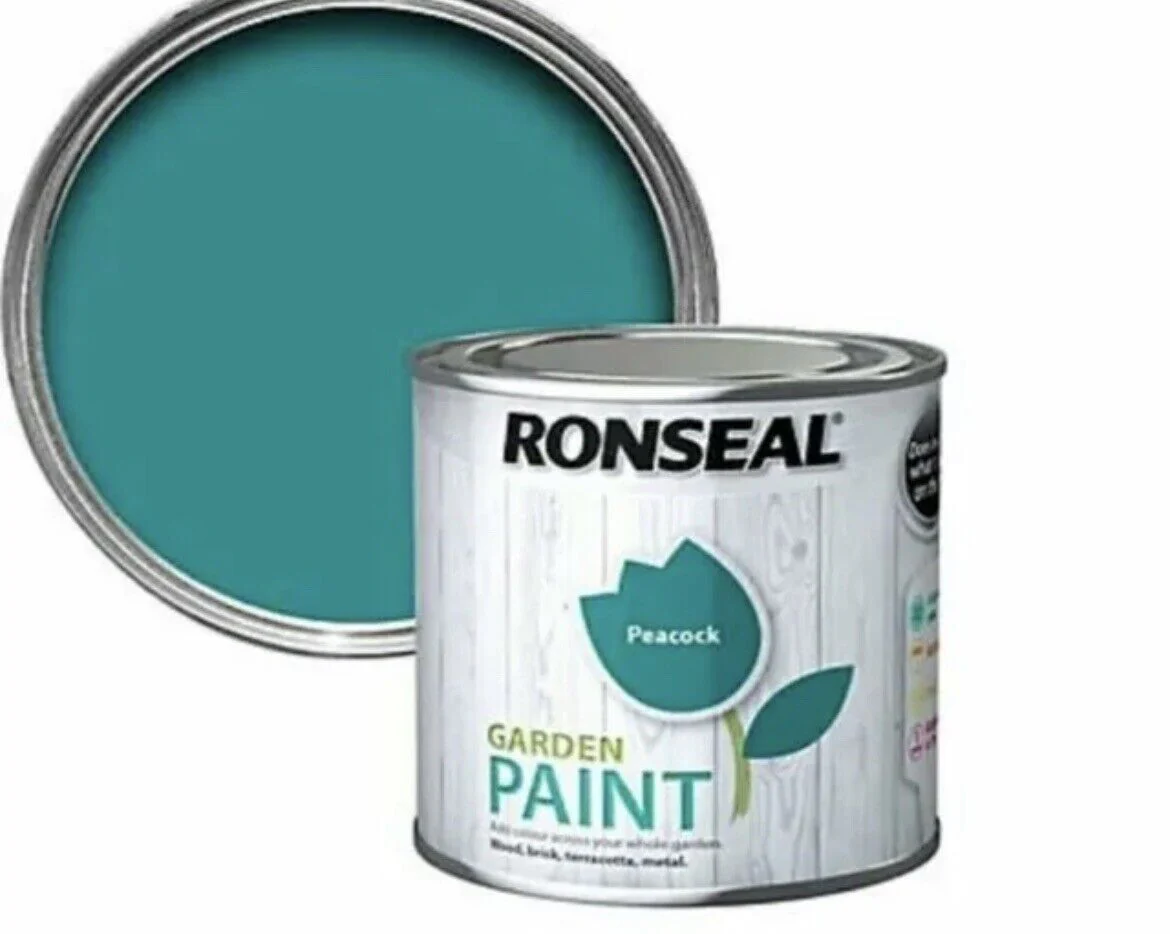 Ronseal Garden Paint -Peacock Green 250ml