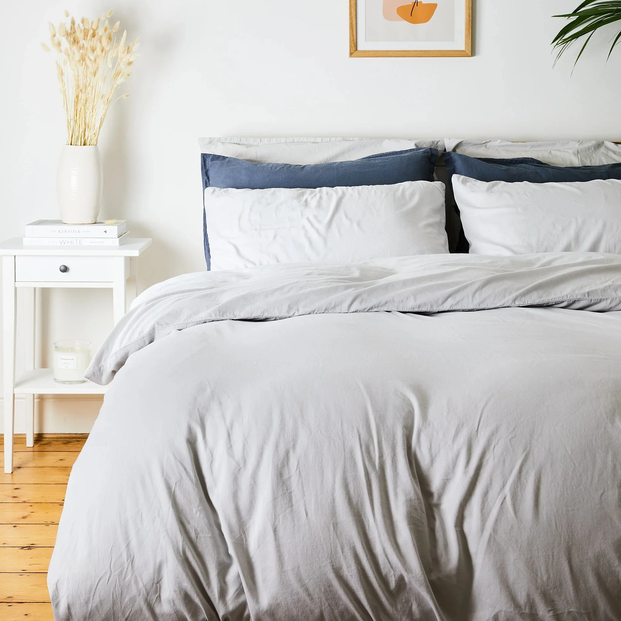 Percale Luxe Cool & Crisp Cotton Duvet Cover (Various Colours & Sizes) - Image 5