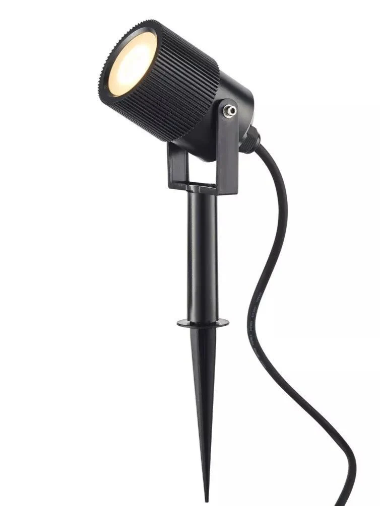 Saxby TELESTO Polycarbonate Spike Light - Black Finish