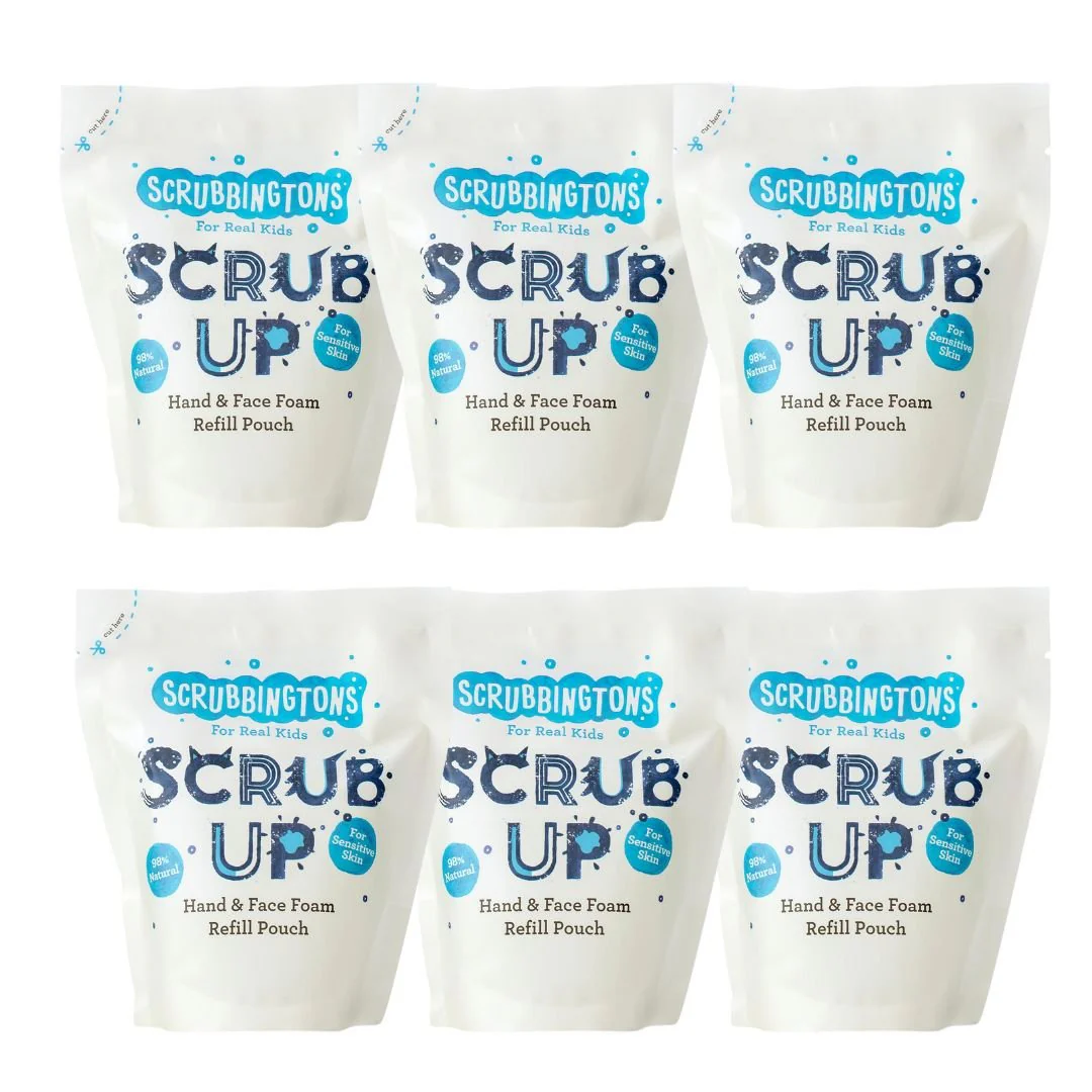 Scrubbingtons Children's Foaming Hand & Face Wash Refill Pouch (1.2 litre)