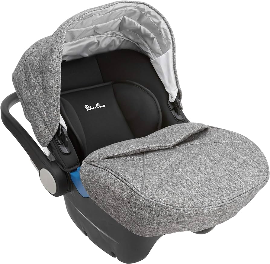 Silver Cross Simplicity Plus Baby Car Seat - Camden Grey