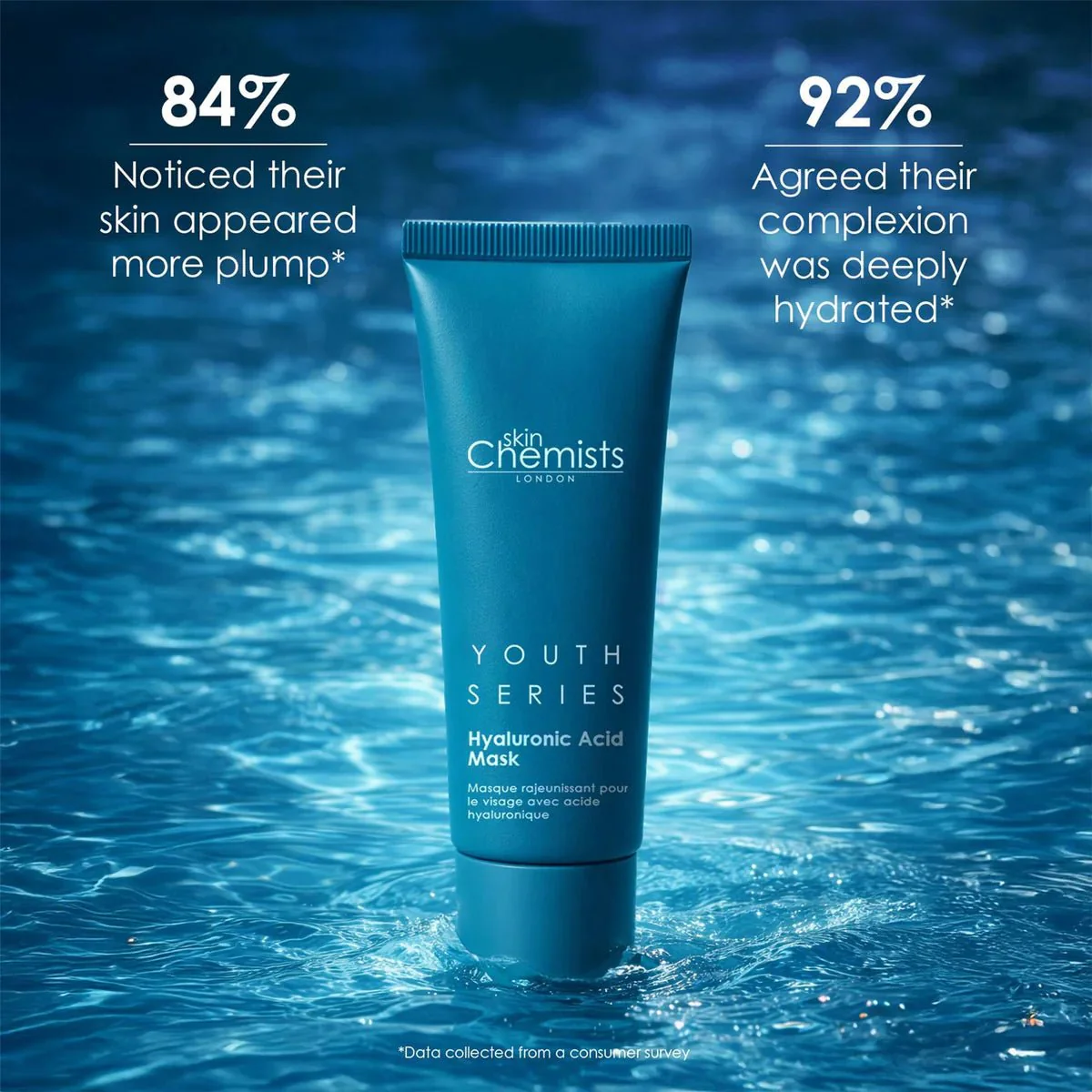 Skin Chemist Youth Series 1% Hyaluronic Acid Mask 50ml - Image 4