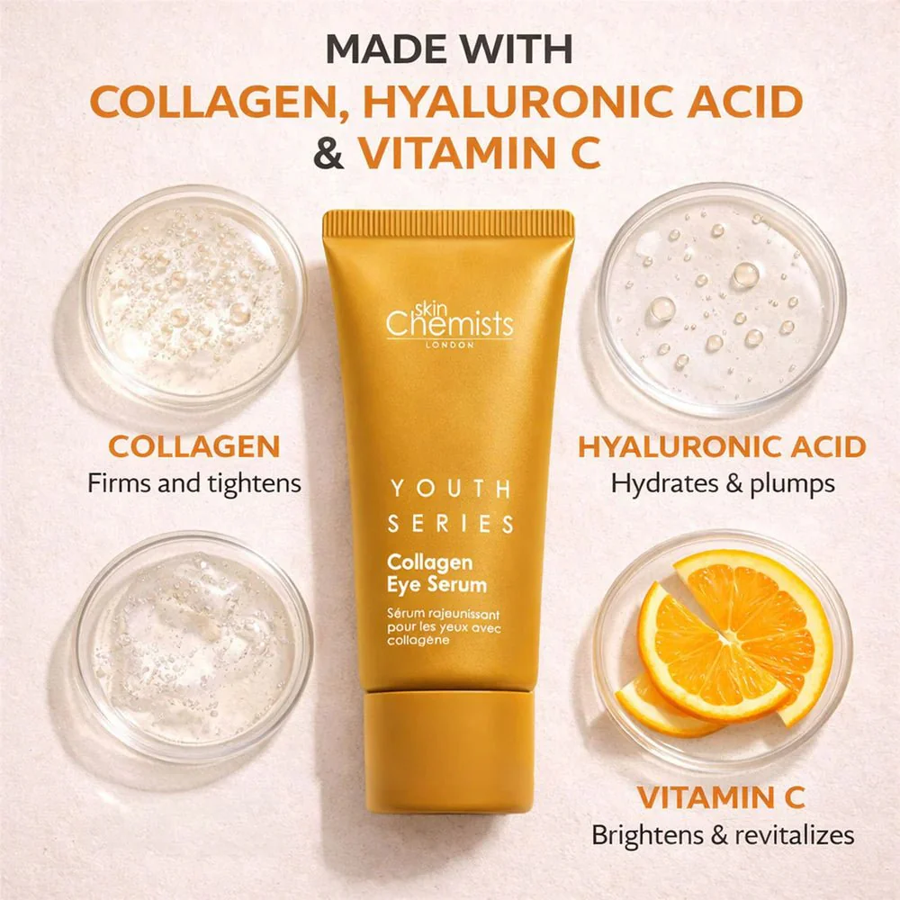 Skin Chemist Youth Series 2% Collagen Eye Serum 15ml - Image 3