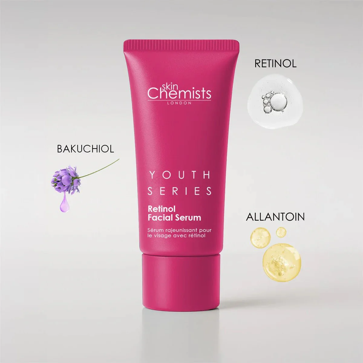 Skin Chemist Youth Series Retinol Facial Serum 30ml - Image 3