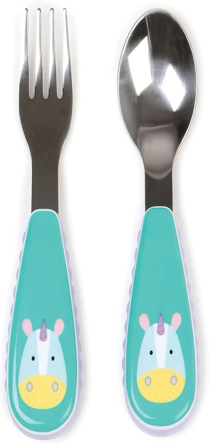 Skip Hop Zootensils Fork and Spoon (Unicorn)